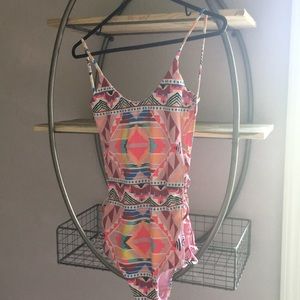 Billabong Tribe Time One Piece Swimsuit NEW Size S